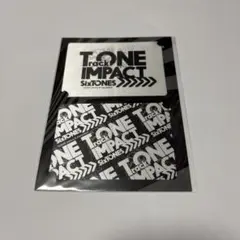 SixTONES ツアーステッカー TrackONE -IMPACT-