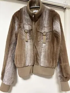 LAGUA フェイクファージャケット