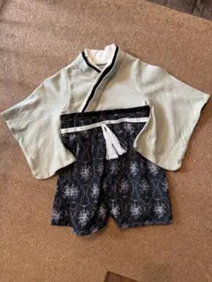 ベビー袴 男の子 ロンパース袴 100日 お食い初め 節句