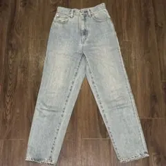 THROW ライトブルー ストレートデニム