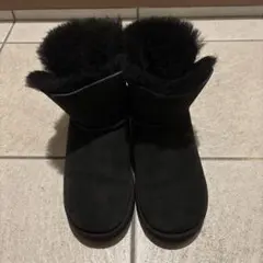 UGG 黒ブーツ 22センチ　レディース　キッズ