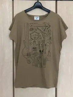 マーブルシュッド⭐︎Tシャツ（工具柄）ベージュのサムネイル