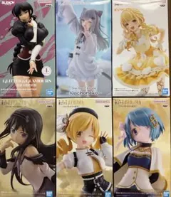 まどか☆マギカ 他美少女フィギュア6点セットのサムネイル