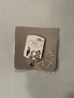 新品　不思議の国のアリス　ピアス　樹脂