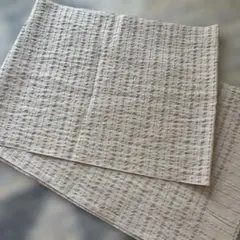 洗濯済 ニトリ タイルカーペット Nリブ LMO 40×40 24枚＋カット済み 