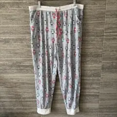 カドルダッズ ジョガーパンツ リブ裾 ペンギン柄 XL 部屋着 US古着