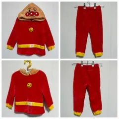 アンパンマン なりきりパジャマ 95センチ ボア セットアップ 部屋着