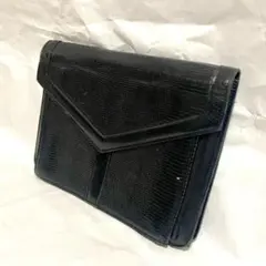 YSL イヴサンローラン クラッチバッグ ブラック ロゴプレート 内装劣化あり