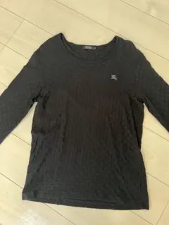 BURBERRY BLACK LABEL ブラックカットソー