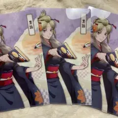 銀魂 ローソン 吉原大炎上 クリアファイル 月詠3枚セット