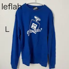 leflah レフラー　長袖Tシャツ 青 WANIMA