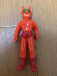 ヴィンテージ 中嶋製作少所 タイガーマスクソフビ ザ・キングサタン 12