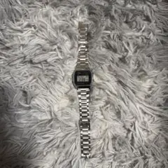 CASIO デジタルウォッチ A158W シルバー　チープCASIO