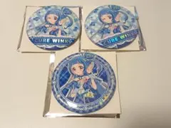 キュアウインク 缶バッジセット