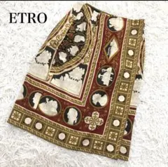 エトロ　ETRO 総柄　スカーフ柄　巻きスカートのサムネイル