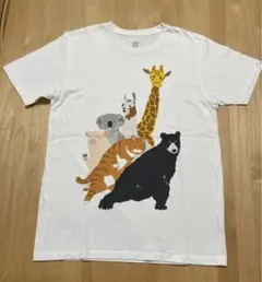 デザイン　ティーシャツ　ストア　グラニフ　ペンギン　Tシャツ　動物ダンスTシャツ