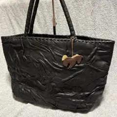 福井謙三作 鳥モチーフ ハンドバッグ - メルカリ