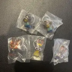ズートピア2 めじるしアクセサリー　セット　ニック　ジュディ　ニブルズ