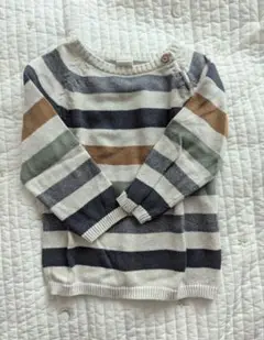 H&M ストライプニットセーター