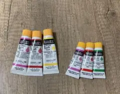 リキテックス アクリル絵の具 ソフトタイプ 20ml&10ml 6点セット