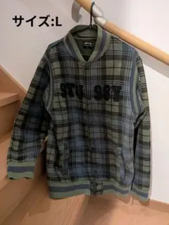 STUSSY チェック柄 アウタージャケット