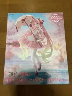 【新品未開封】桜ミク AMP+ フィギュア 桜ドレスver.