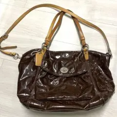 ⭐︎ブラウン コーチショルダーバッグ