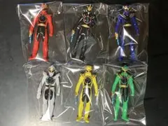 ゴジュウジャー　ソフビ　 6体セット