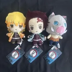 鬼滅の刃 ぬいぐるみキーホルダー 3体セット