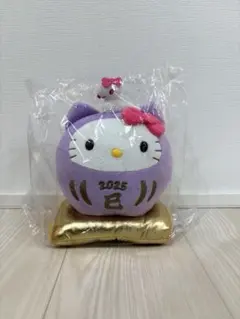 キティちゃん　ハローキティ　ぬいぐるみ　だるま　2025 巳年　だるま