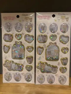 キラッとぷくぷくエアーシール　リラックマ　同柄2点セット