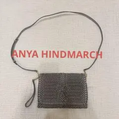 【美品】アニヤハインドマーチ ニーソン 2wayバッグ クラッチ
