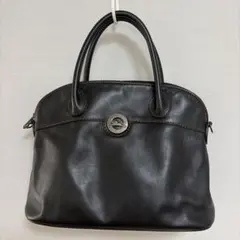 MOQUIP TOKYO レザー ショルダーバッグ ブラック - メルカリ