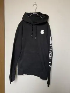 Carhartt ブラック パーカー 【XS 】メンズ フード トレーナー