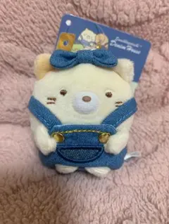 NEW 倉敷デニムハウス限定 ぶらさげぬいぐるみ すみっコぐらし ねこ