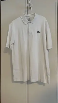 LACOSTE L!VE ホワイト ポロシャツ