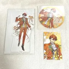 北見遊征　にじさんじ アニカフェ アクスタ コースター 特典 箔押しカード