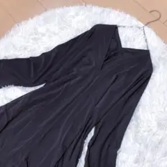 2024AW✨イッセイミヤケ マキシ丈 変形 ワンピース ネイビー