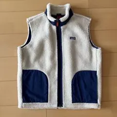 【美品】パタゴニア　レトロXベスト　ナチュラルブルー色　XXL