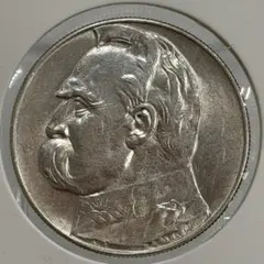 1932年ポーランド ヤドヴィガ女王 10ズロチ銀貨 美品❗️ - メルカリ