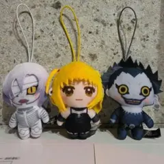 かぷっこふれんず デスノート リューク・ミサミサ・レム ぬいぐるみ3種セット