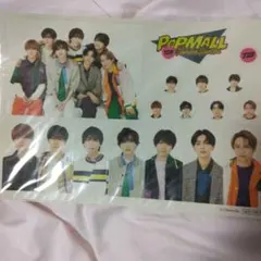 なにわ男子 PopMall ステッカー