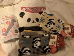 最終値下げ✨PL VANILLA パンダ柄腹巻とソックスセット