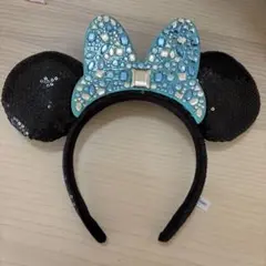 ディズニー カチューシャ スパンコール ビジュー　25周年