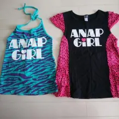 【美品】アナップガール★トップス2枚sizeS