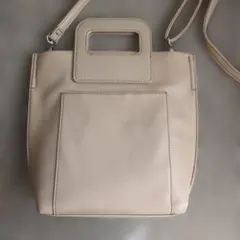 スタジオクリップ　ベージュ　ショルダーバッグ