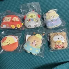 すみっコぐらしぬいぐるみポーチ6個セット③