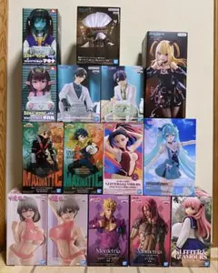 【新品・未開封】プライズフィギュア まとめ売り 14体セット