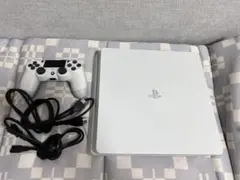 【美品】PlayStation 4 本体 ホワイト + コントローラー