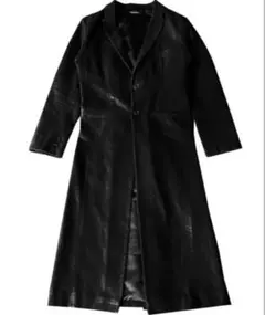 NO MASS PROD ブラック ロングコート